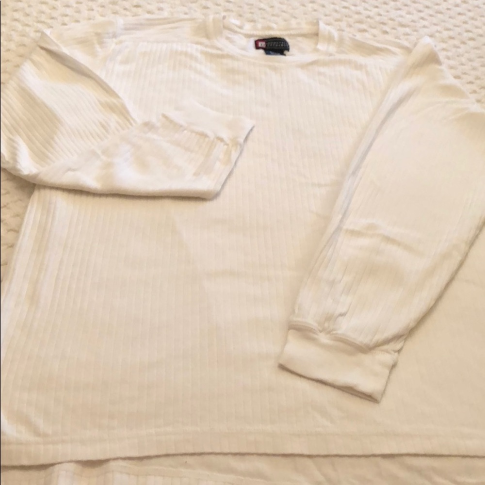 Men’s long sleeve Ribbed Tee XL